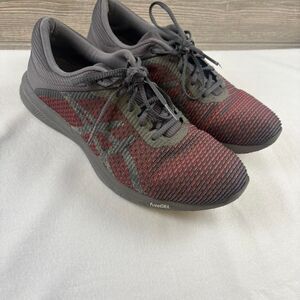 ASICS Gel Women’s Running Shoes – Gray & Coral – Size 9.5 – Athletic Sneakers